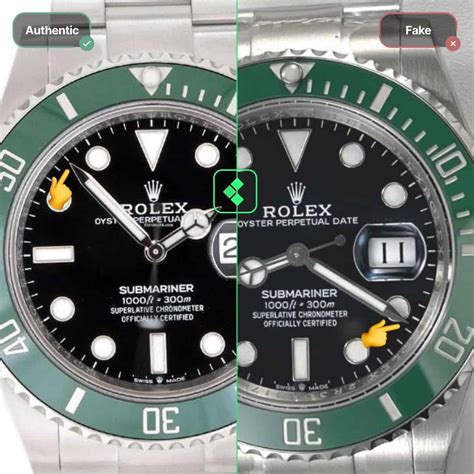 rolex submariner date real or fake|knockoff rolex submariner.